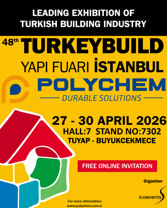 POLYCHEM 2026 TURKEYBUİLD FUAR DAVETİYESİ
